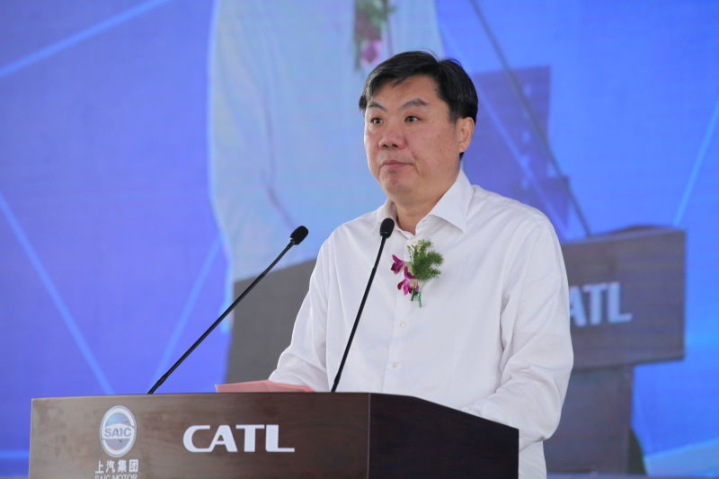 jn体育app官方网站与宁德时代产业化合作项目奠基